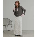 【2026SS新作】バイカラーワッフルパーカー | ad thie | 詳細画像42 