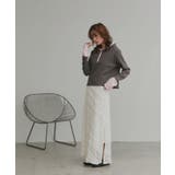 【2026SS新作】バイカラーワッフルパーカー | ad thie | 詳細画像44 