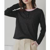 【2026SS新作】シアーリブヘンリーネックトップス | ad thie | 詳細画像13