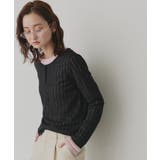 【2026SS新作】シアーリブヘンリーネックトップス | ad thie | 詳細画像14