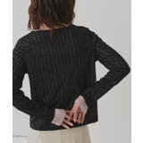 【2026SS新作】シアーリブヘンリーネックトップス | ad thie | 詳細画像15