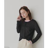 【2026SS新作】シアーリブヘンリーネックトップス | ad thie | 詳細画像16