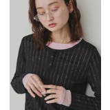 【2026SS新作】シアーリブヘンリーネックトップス | ad thie | 詳細画像17