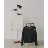 【2026SS新作】シアーリブヘンリーネックトップス | ad thie | 詳細画像20