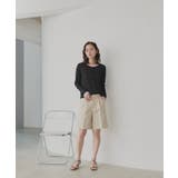 【2026SS新作】シアーリブヘンリーネックトップス | ad thie | 詳細画像9