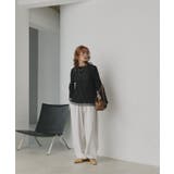 【2026SS新作】リバーシブルプチハイネックレーストップス | ad thie | 詳細画像10 