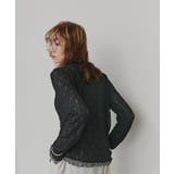 【2026SS新作】リバーシブルプチハイネックレーストップス | ad thie | 詳細画像14 