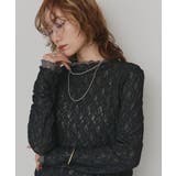 【2026SS新作】リバーシブルプチハイネックレーストップス | ad thie | 詳細画像15 