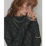 【2026SS新作】リバーシブルプチハイネックレーストップス | ad thie | 詳細画像16 