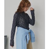 【2026SS新作】リバーシブルプチハイネックレーストップス | ad thie | 詳細画像28 