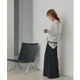 【2026SS新作】リバーシブルプチハイネックレーストップス | ad thie | 詳細画像3 