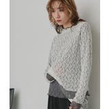 【2026SS新作】リバーシブルプチハイネックレーストップス | ad thie | 詳細画像4 