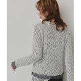 【2026SS新作】リバーシブルプチハイネックレーストップス | ad thie | 詳細画像6 