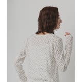 【2026SS新作】小花柄透かし編みニットカーディガン リブキャミソールセット | ad thie | 詳細画像18 