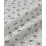 【2026SS新作】小花柄透かし編みニットカーディガン リブキャミソールセット | ad thie | 詳細画像21 