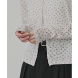 【2026SS新作】小花柄透かし編みニットカーディガン リブキャミソールセット | ad thie | 詳細画像7 