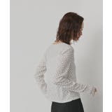 【2026SS新作】小花柄透かし編みニットカーディガン リブキャミソールセット | ad thie | 詳細画像8 