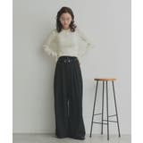 【2026SS新作】ダブルカラーポロニットトップス | ad thie | 詳細画像19 