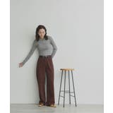 【2026SS新作】ダブルカラーポロニットトップス | ad thie | 詳細画像27 