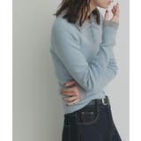 【2026SS新作】ダブルカラーポロニットトップス | ad thie | 詳細画像38 