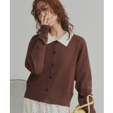 【2026SS新作】バイカラーポロニットカーディガン | ad thie | 詳細画像17 