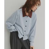 【2026SS新作】バイカラーポロニットカーディガン | ad thie | 詳細画像42 