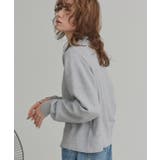 【2026SS新作】バイカラーポロニットカーディガン | ad thie | 詳細画像6 