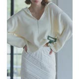 【2026SS新作】フーディーニットプルオーバー | ad thie | 詳細画像6 