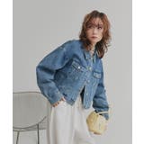 【2026SS新作】ショート丈ヴィンテージデニムジャケット | ad thie | 詳細画像12 