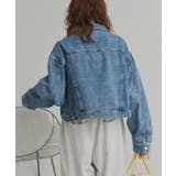 【2026SS新作】ショート丈ヴィンテージデニムジャケット | ad thie | 詳細画像13 