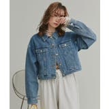 【2026SS新作】ショート丈ヴィンテージデニムジャケット | ad thie | 詳細画像14 