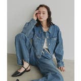 【2026SS新作】ショート丈ヴィンテージデニムジャケット | ad thie | 詳細画像19 