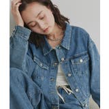 【2026SS新作】ショート丈ヴィンテージデニムジャケット | ad thie | 詳細画像20 