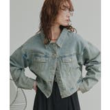 【2026SS新作】ショート丈ヴィンテージデニムジャケット | ad thie | 詳細画像31 