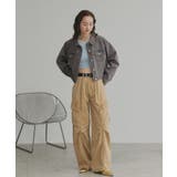 【2026SS新作】ショート丈ヴィンテージデニムジャケット | ad thie | 詳細画像42 