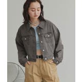 【2026SS新作】ショート丈ヴィンテージデニムジャケット | ad thie | 詳細画像46 