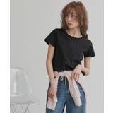 【2026SS新作】ヘンリーネック フライスコンパクトTシャツ | ad thie | 詳細画像12 