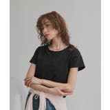 【2026SS新作】ヘンリーネック フライスコンパクトTシャツ | ad thie | 詳細画像15 