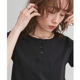 【2026SS新作】ヘンリーネック フライスコンパクトTシャツ | ad thie | 詳細画像17 