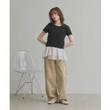 【2026SS新作】ヘンリーネック フライスコンパクトTシャツ | ad thie | 詳細画像18 