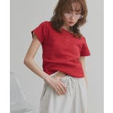 【2026SS新作】ヘンリーネック フライスコンパクトTシャツ | ad thie | 詳細画像31 