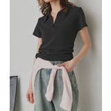 【2026SS新作】サイドギャザー フライスコンパクトスキッパーTシャツ | ad thie | 詳細画像12 