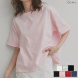 【2026SS新作】ロールアップスリーブTシャツ | ad thie | 詳細画像1 