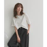 【2026SS新作】ロールアップスリーブTシャツ | ad thie | 詳細画像6 