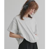 オートミール | 【2026SS新作】ロールアップスリーブTシャツ | ad thie