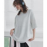 オートミール | 【2026SS新作】ベーシック オーバーサイズTシャツ | ad thie