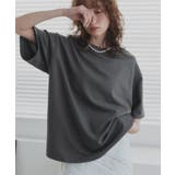 チャコール | 【2026SS新作】ベーシック オーバーサイズTシャツ | ad thie