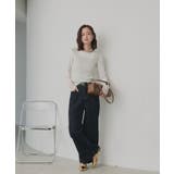 【2026SS新作】小花柄スクエアネックタンクトップ | ad thie | 詳細画像16 