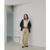 【2026SS新作】小花柄スクエアネックタンクトップ | ad thie | 詳細画像2 