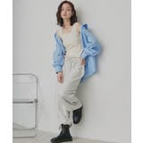 【2026SS新作】小花柄スクエアネックタンクトップ | ad thie | 詳細画像26 